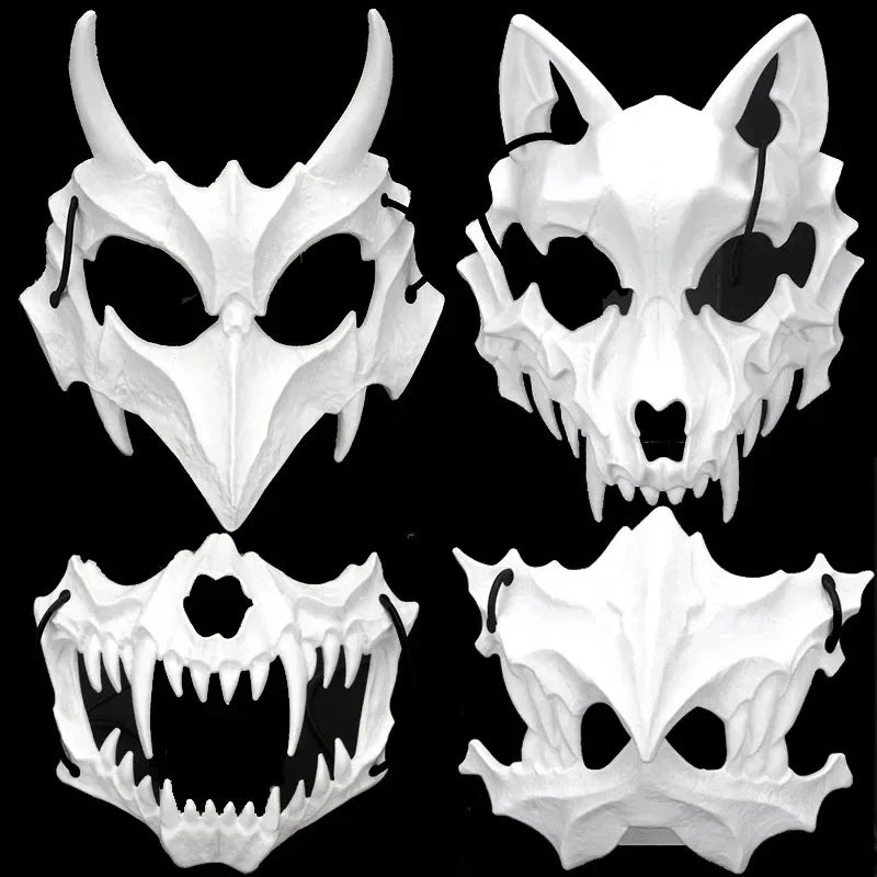Masque Crâne Animal Halloween