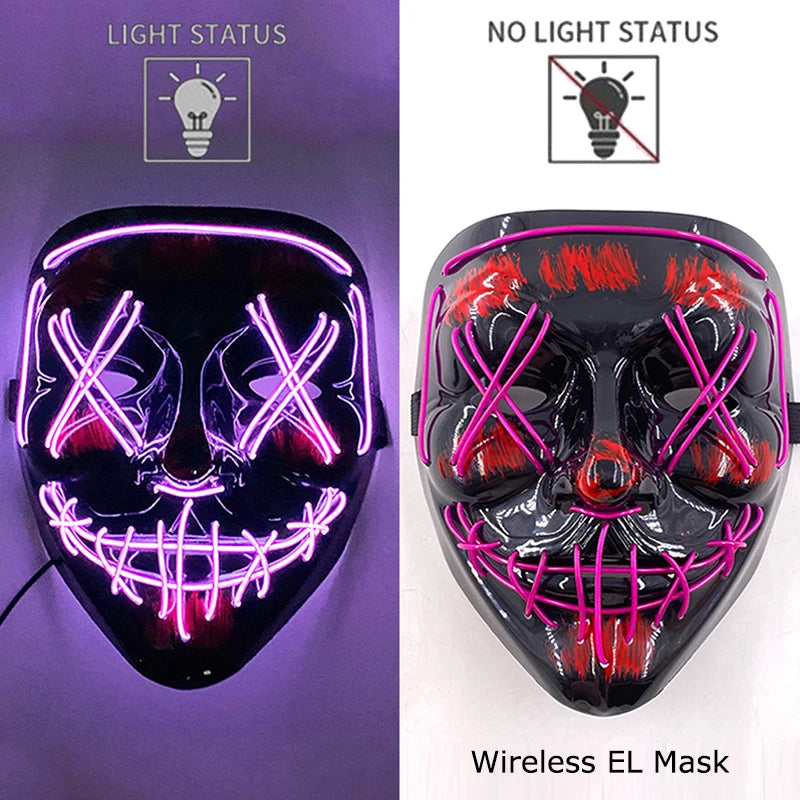 Masque Purge Néon LED