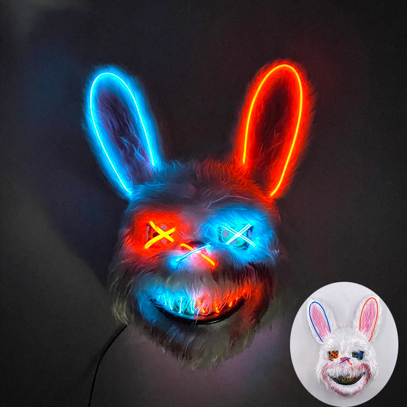Masque Lapin Ours LED