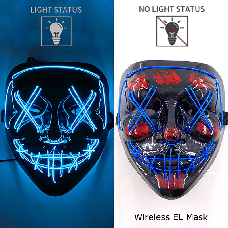 Masque Purge Néon LED