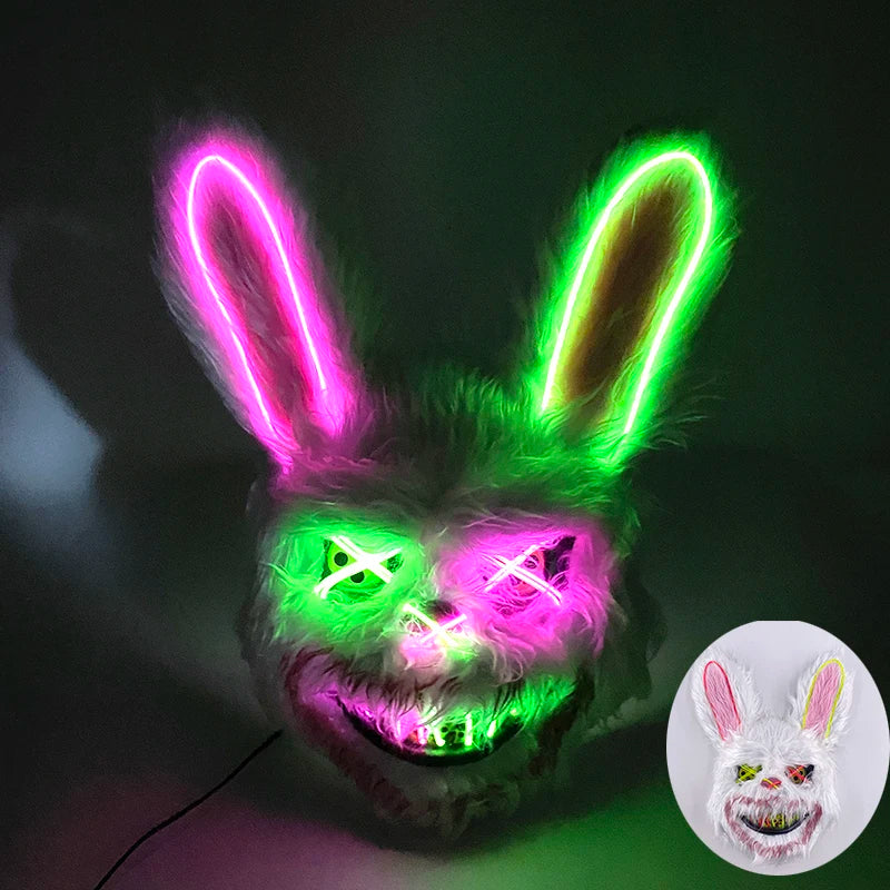 Masque Lapin Ours LED