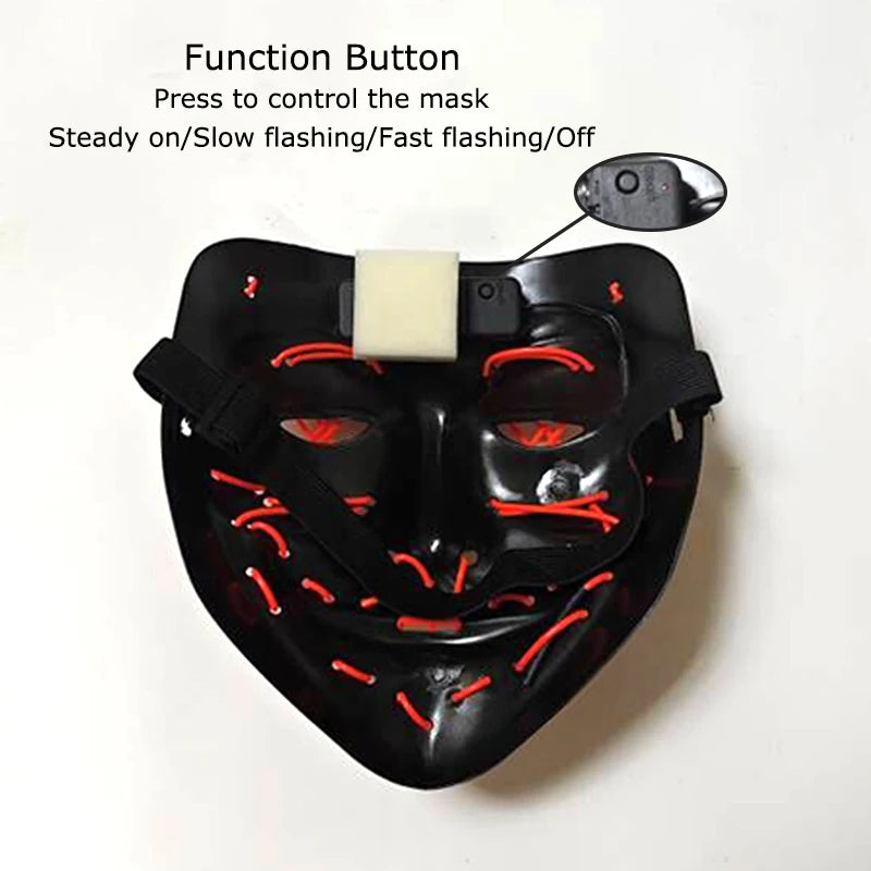Masque Purge Néon LED