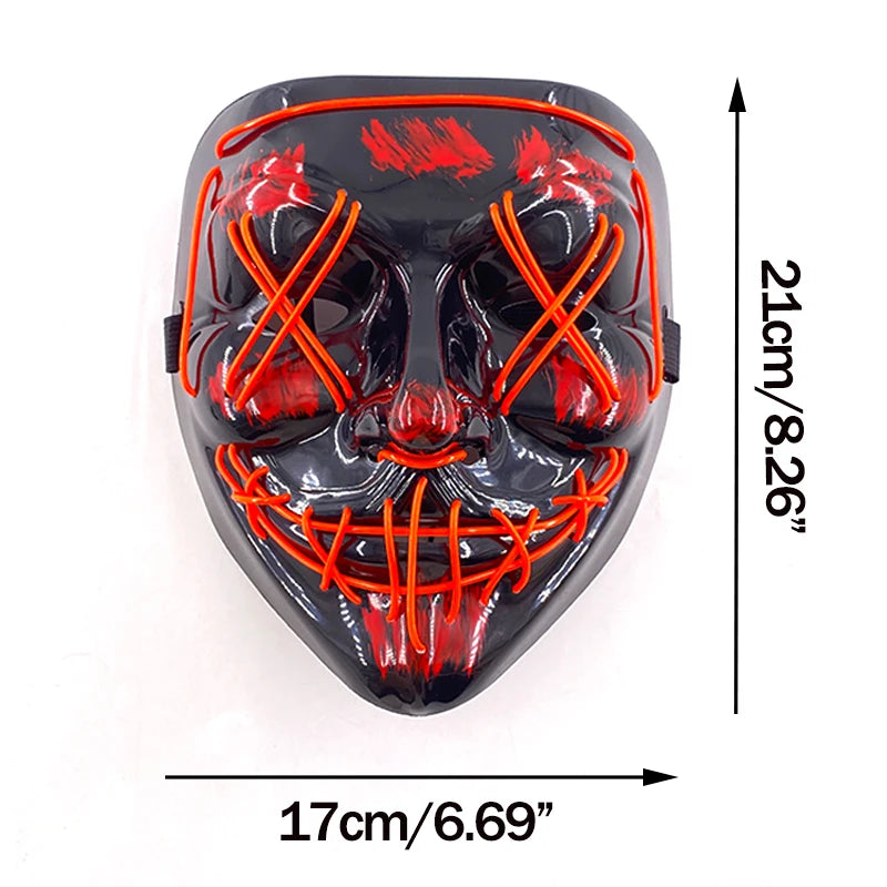 Masque Purge Néon LED