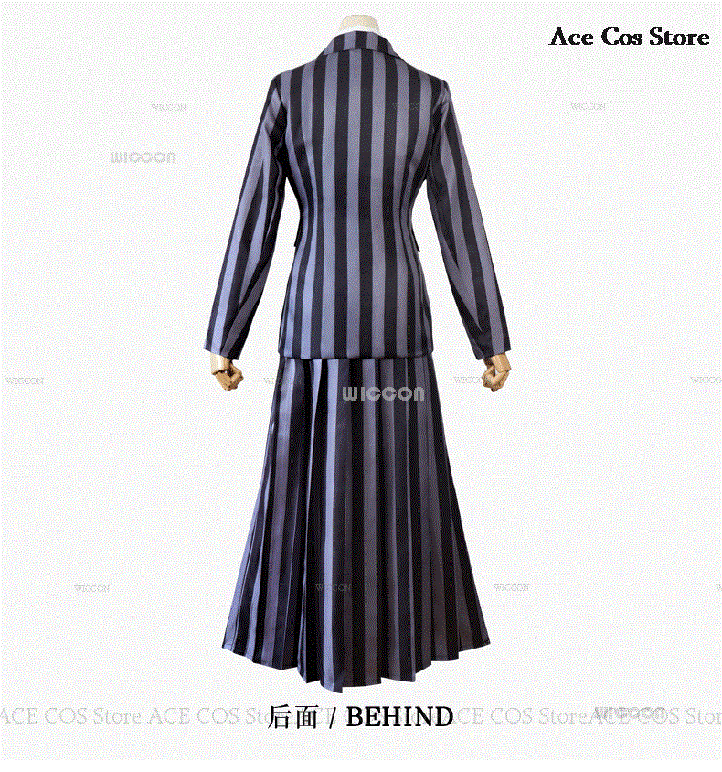 Costume d'Halloween Mercredi Cosplay