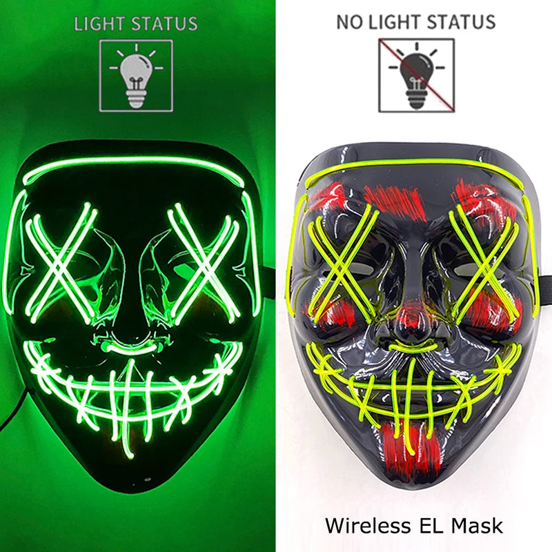 Masque Purge Néon LED