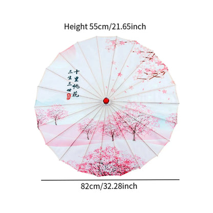 Parapluie chinois en papier huilé