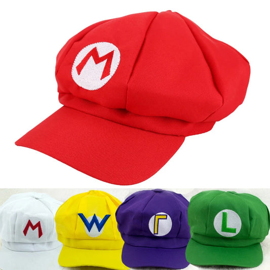 Casquette Mario, Luigi, Wario, Waluigi