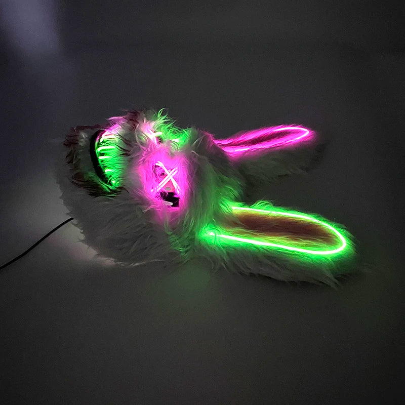 Masque Lapin Ours LED