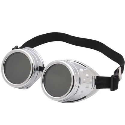 Lunettes de moto rétro steampunk