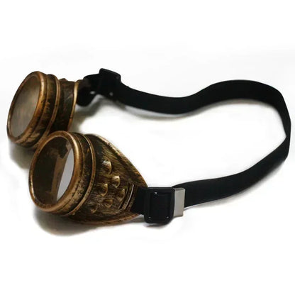 Lunettes de moto rétro steampunk
