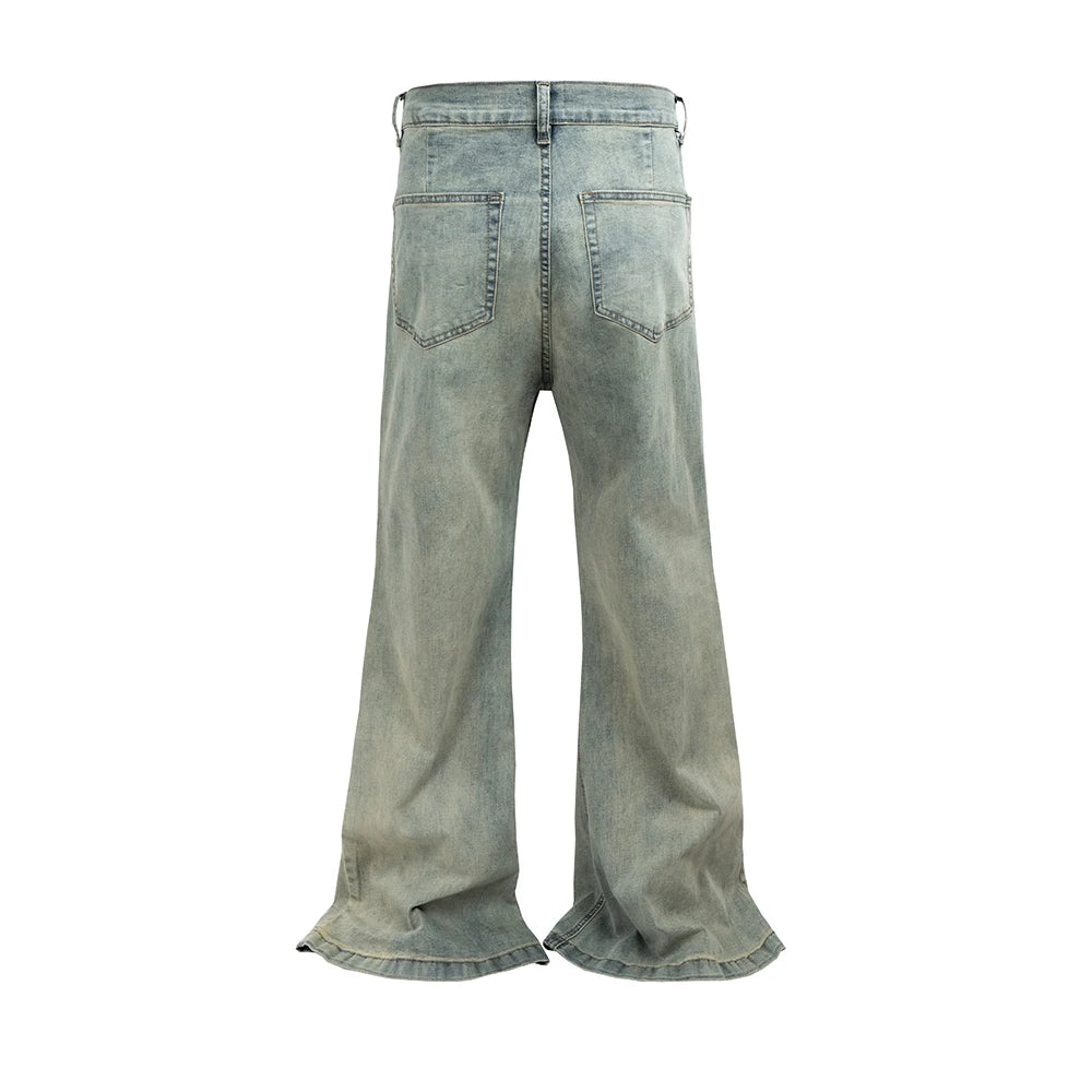 Pantalon Boot Cut Wrinkle