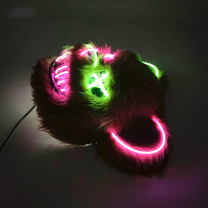 Masque Lapin Ours LED