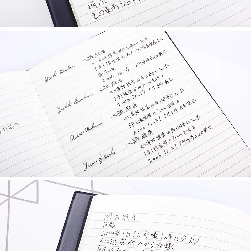 Carnet Death Note Cuir