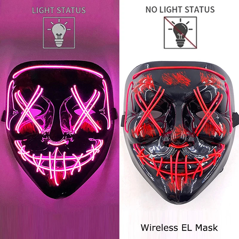 Masque Purge Néon LED