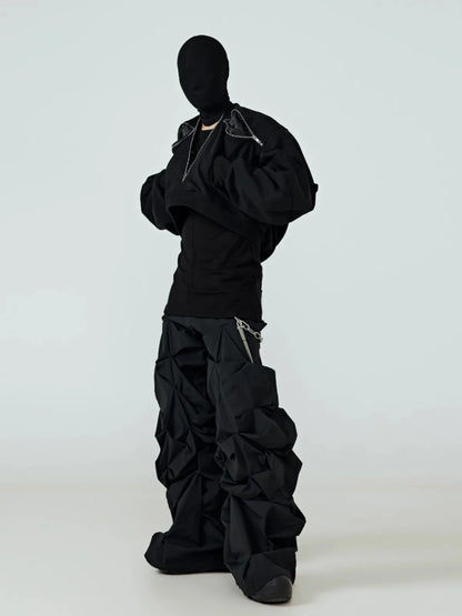 Pantalon Stacked Noir