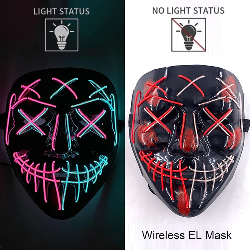 Masque Purge Néon LED