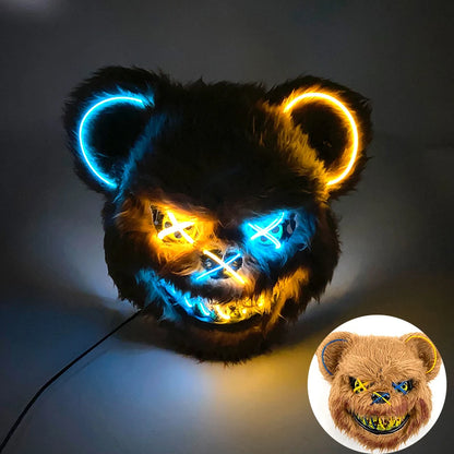 Masque Lapin Ours LED