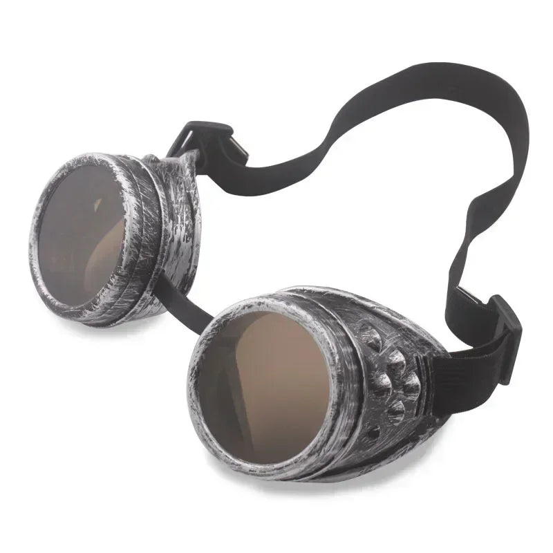 Lunettes de moto rétro steampunk