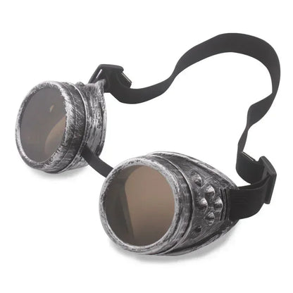 Lunettes de moto rétro steampunk