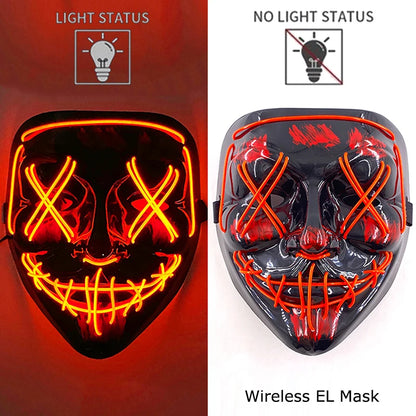 Masque Purge Néon LED