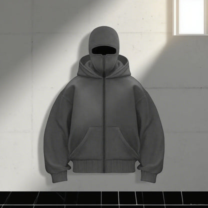 Hoodie Masque Zipper
