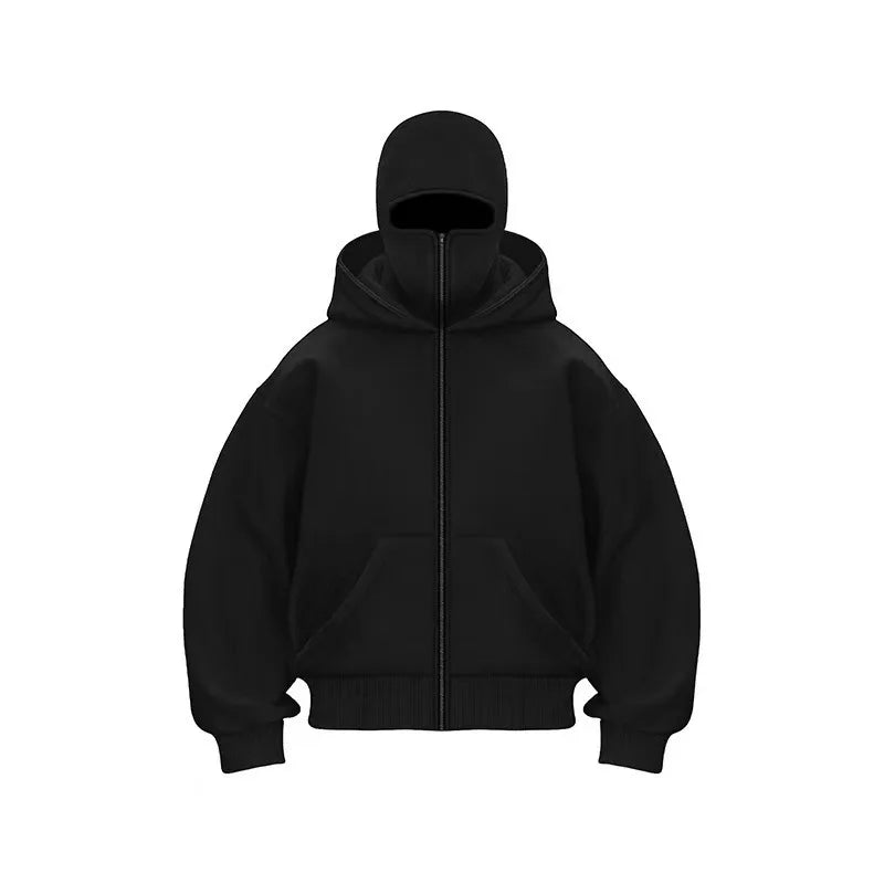 Hoodie Masque Zipper