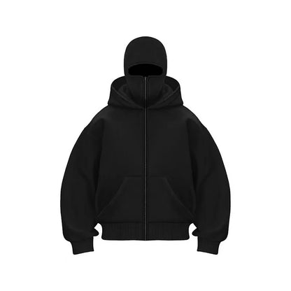 Hoodie Masque Zipper