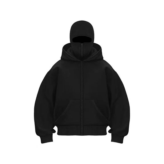 Hoodie Masque Zipper
