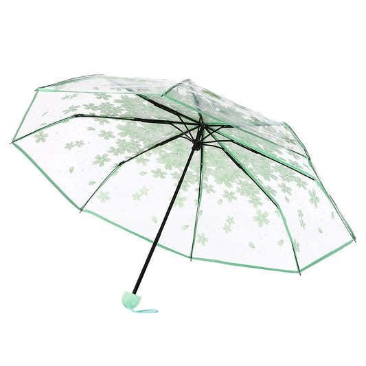 Parapluie Transparent Fleury Vert