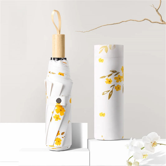 Parapluie Asiatique Ensoleillé Jaune