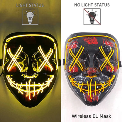 Masque Purge Néon LED