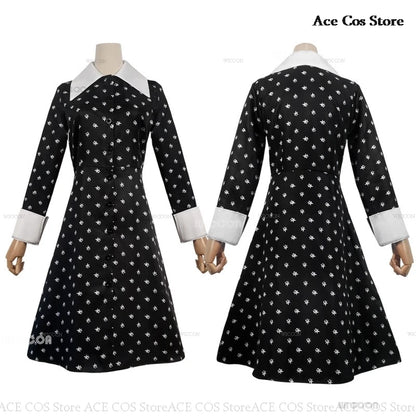 Costume d'Halloween Mercredi Cosplay