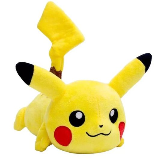 Peluche Pikachu allongé