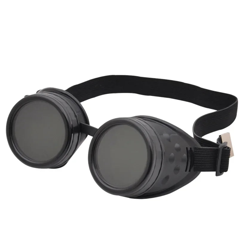 Lunettes de moto rétro steampunk