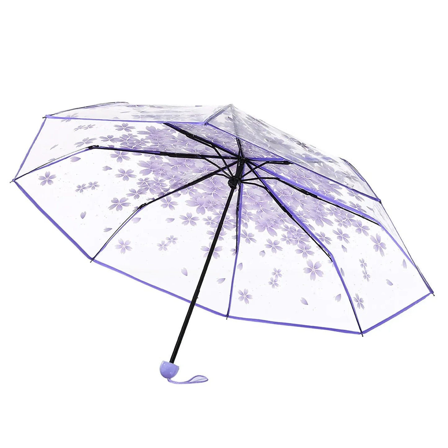 Parapluie Transparent Fleury Violet
