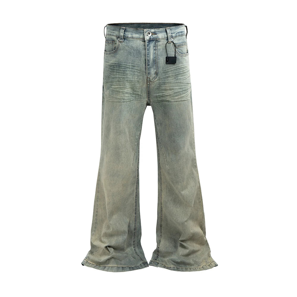 Pantalon Boot Cut Wrinkle