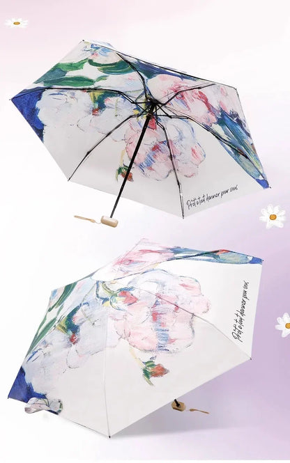 Parasol Simple à Fleur