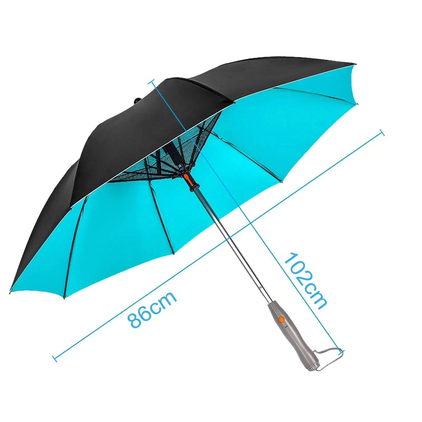 Parapluie 3 en 1 Ventilateur