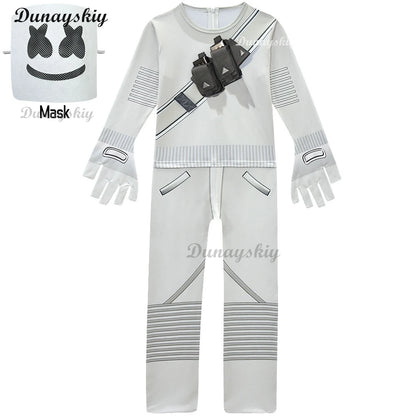 Cosplay Marshmello Fortnite