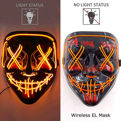 Masque Purge Néon LED