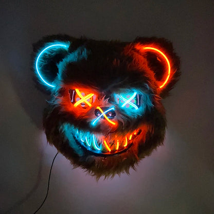 Masque Lapin Ours LED