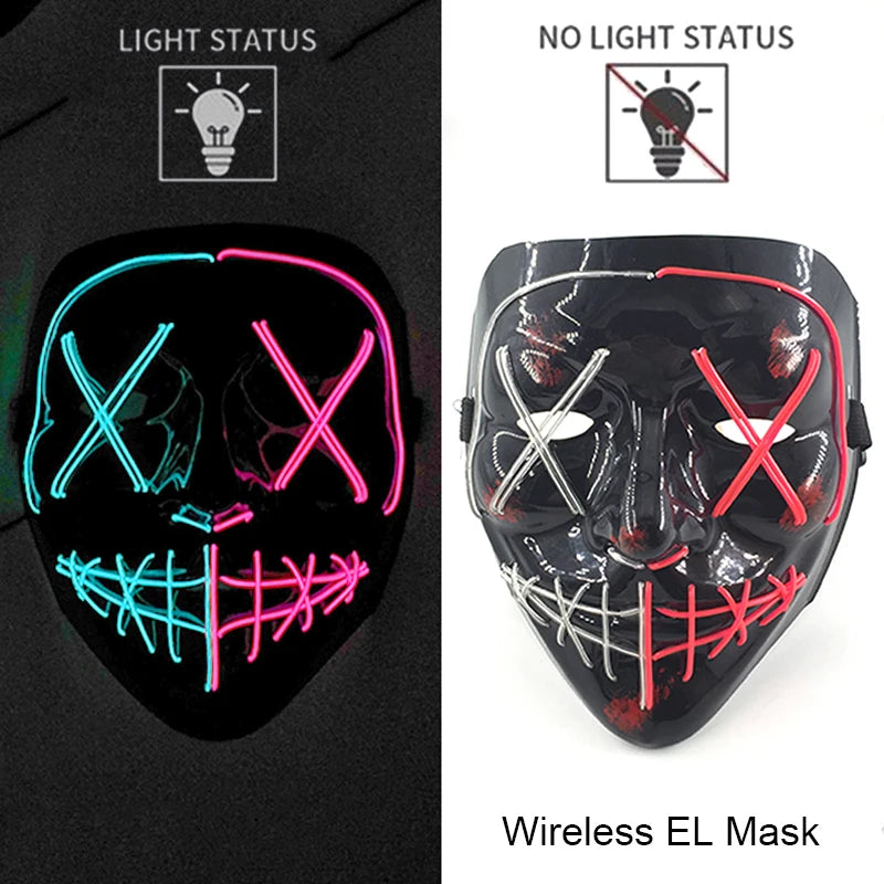 Masque Purge Néon LED