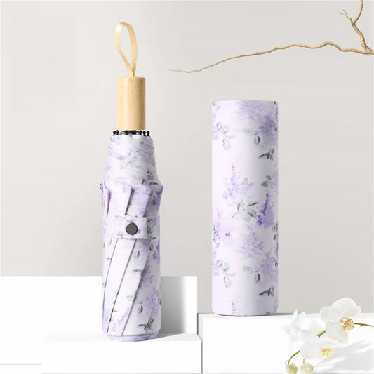 Parapluie Asiatique Ensoleillé Violet