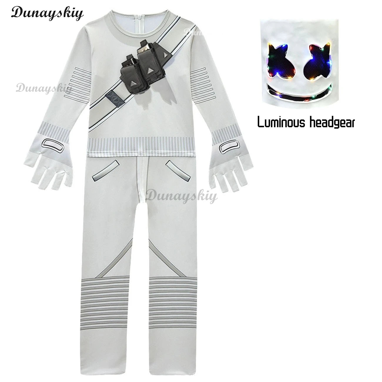 Cosplay Marshmello Fortnite