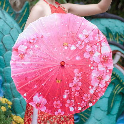 Parapluie chinois en papier huilé