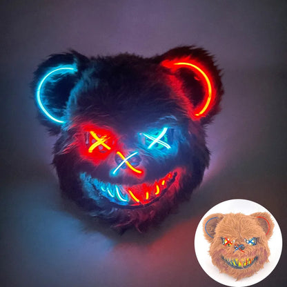 Masque Lapin Ours LED