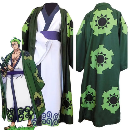 Cosplay Roronoa Zoro Wano Kuni