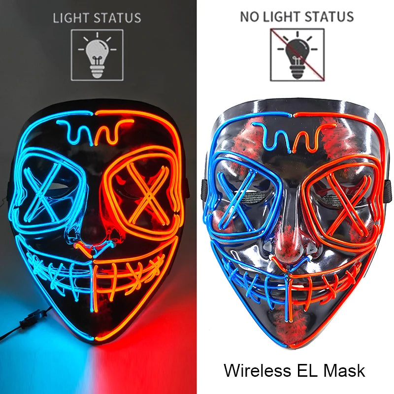 Masque Purge Néon LED