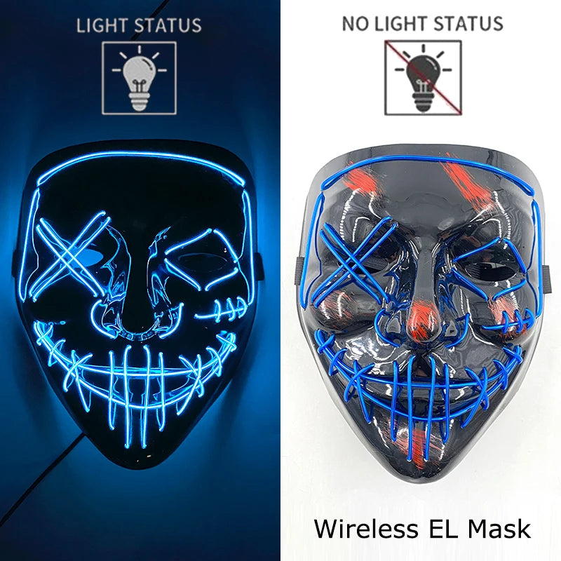 Masque Purge Néon LED