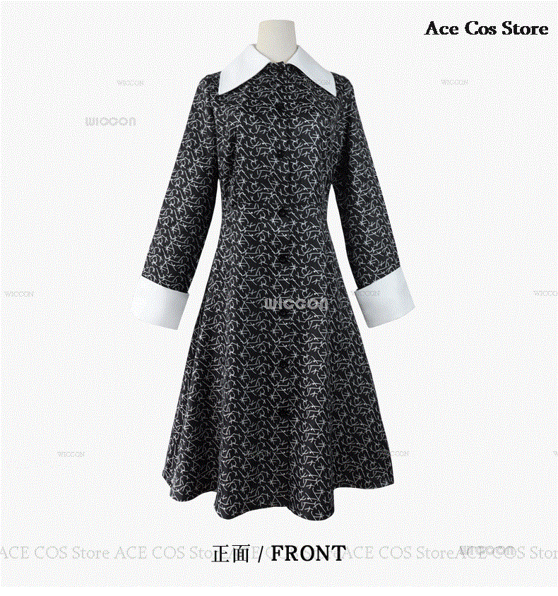 Costume d'Halloween Mercredi Cosplay